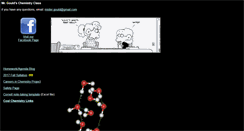 Desktop Screenshot of chemistry.ggould.com