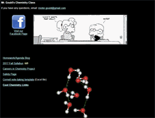 Tablet Screenshot of chemistry.ggould.com